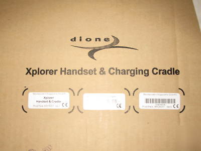 New dione xplorer chip & pin portable hand held- in box 