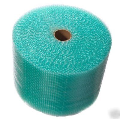 150' roll green 3/16â€ bubble cushioning wrap recycled