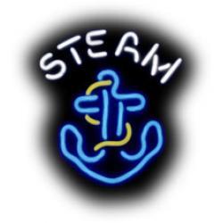 Anchor steam neon sign - home bar gameroom beer light