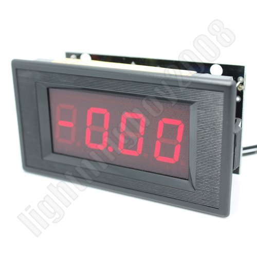 3Â½ ac 20A red led digital amp panel meter ammeter dc 5V