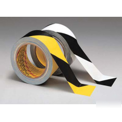 3M 5702 striped vinyl tape 2 x 36 yds blackyellow