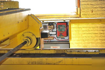 4 15 ton bridge cranes and 950FT runway crane hoist 