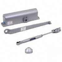 Kwikset 963 tylo door closer satin aluminum