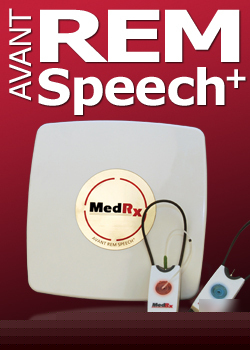 Medrx avant rem plus live speech mapping system