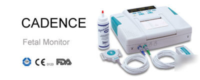 New cadence dual fetal monitor (twins fhr) - brand 