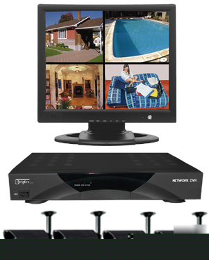 New security first h.264 dvr video surveillance system