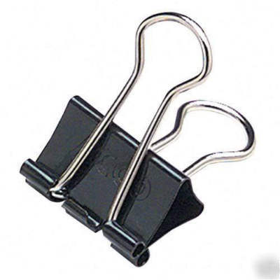 Steel binder clips small office organize supply file 12
