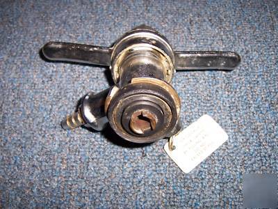 Taprite d sys CO2 beer keg coupler w/ wing handle brass