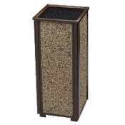 United receptacle sand top smokers ash urn gray