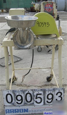 Used: fitzpatrick homoloid mill, model JT6, 316 stainle