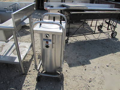 Huge lot of stainless steel restaurant equipment kettle