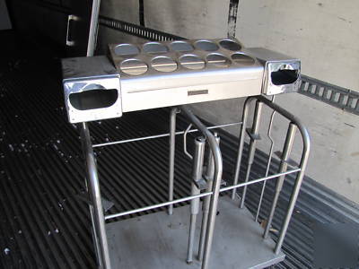 Huge lot of stainless steel restaurant equipment kettle