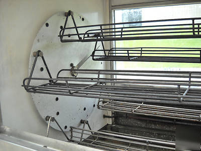 Bki revolving chicken rotisserie oven model sr 220V-3PH