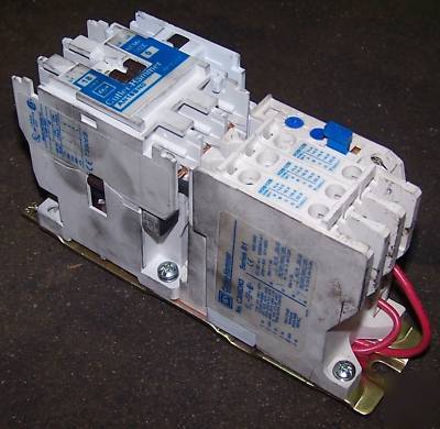 Cutler hammer size 0 starter AN16BNO w/ C306DN3 relay