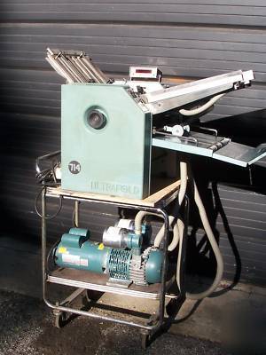 Baum 714 b-2 air ultrafolder & martin yale accu-count