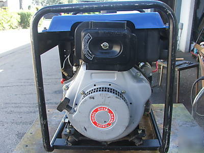 Powr-quip diesel generator model PQDE6500
