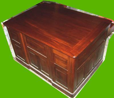 Wood office pedestal pedistle pedestle desk
