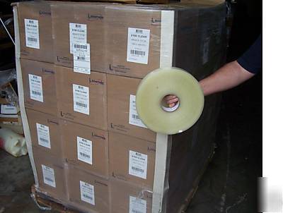 Intertape 6100 carton sealing box tape lot of 48 cases