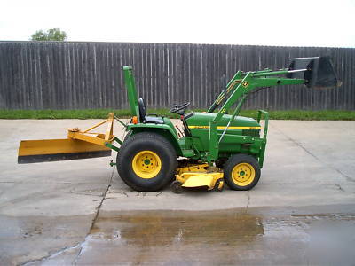 John deere 790 4X4 321 hours w/ 60