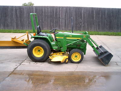 John deere 790 4X4 321 hours w/ 60