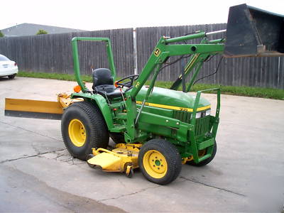 John deere 790 4X4 321 hours w/ 60