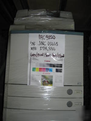 Canon IRC3220 full colour laser copier, printer, scanne