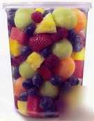 Pro-kal microwaveable clear plastic deli container