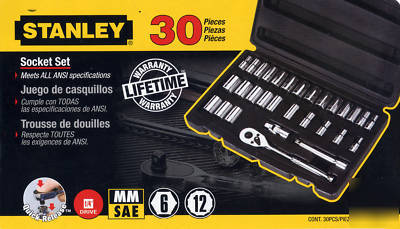 Stanley 30 piece 1/4