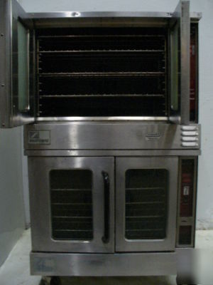 Used southbend full double stack gas convection oven