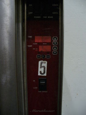 Used southbend full double stack gas convection oven