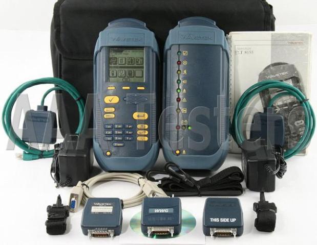 Wavetek ideal LT8155 lan cable certifier CAT5 CAT5E