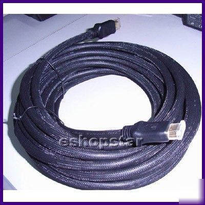 20 meters 1080P gold plated hdmi 1.3 cable for PS3 hdtv
