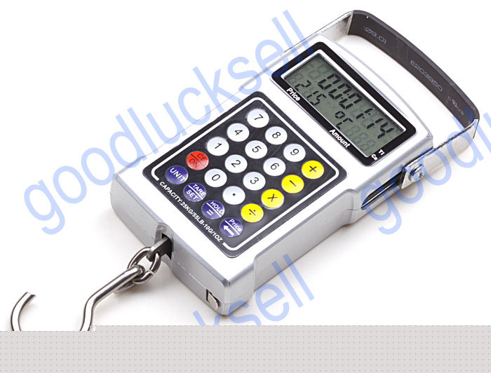 25KG 10G digital hook luggage hanging weighing scale