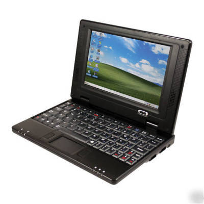 7 lcd pda mini laptop netbook wifi windows ce 5 skype