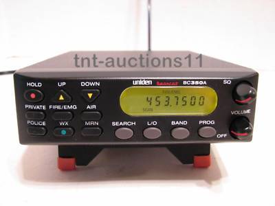 Bearcat BC350A, bc 350A mobile/base scanner exc.