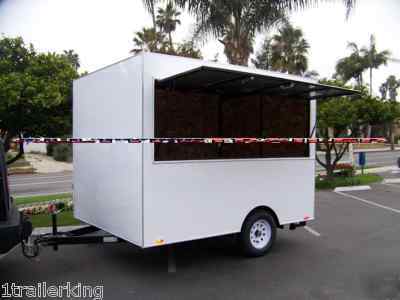 Enclosed x box PS3 video game backyard party trailer
