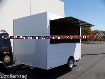 Enclosed x box PS3 video game backyard party trailer
