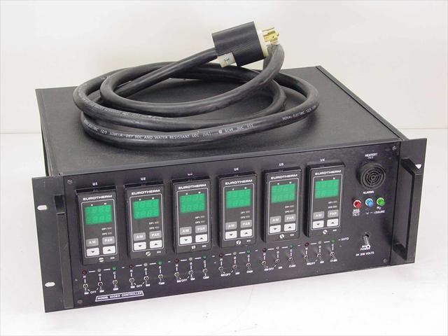 Eurotherm 6006B controller with 6 model 808 controllers