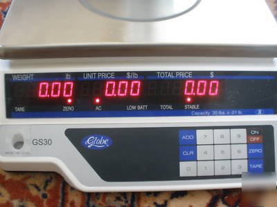 Globe digital scale GS30 commercial use 