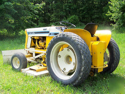 International cub 154 tractor lowboy belly mower+blade
