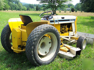 International cub 154 tractor lowboy belly mower+blade
