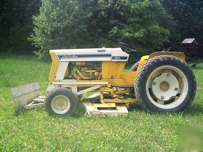 International cub 154 tractor lowboy belly mower+blade