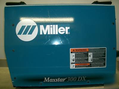 Miller maxstar 300 dx w/ sequencer & pulser no 