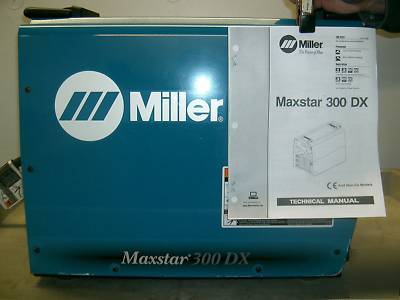 Miller maxstar 300 dx w/ sequencer & pulser no 