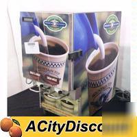 Used sureshot dual 2.5 gallon creamer dispenser unit