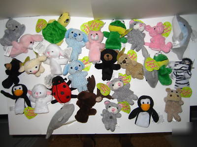 Solid wood candy cane/finger puppet display