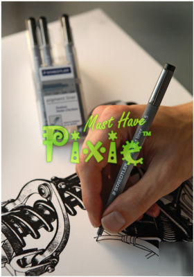 Staedtler 308 0.05 ~ 0.8MM pigment fineliner one piece