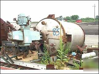 1000 gal 316 stainless steel mix tank