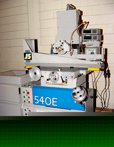 1997 j & s 540E hydraulic surface grinder w/ dro's