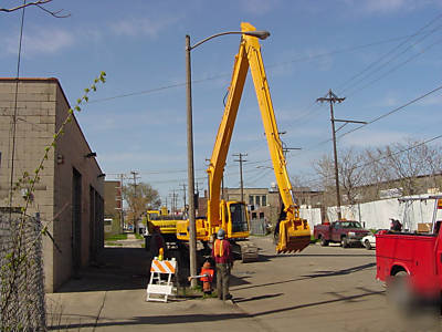 2006 hyundai robex 290 lc-7 long reach excavator 